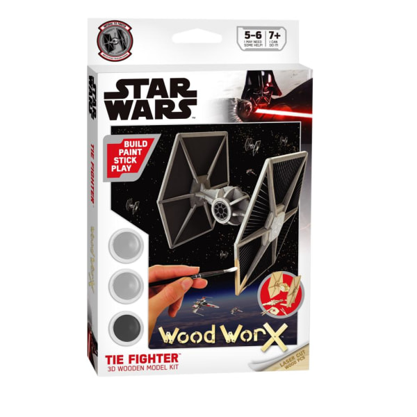 Star Wars, Wood Worx - Tie Fighter multifärg