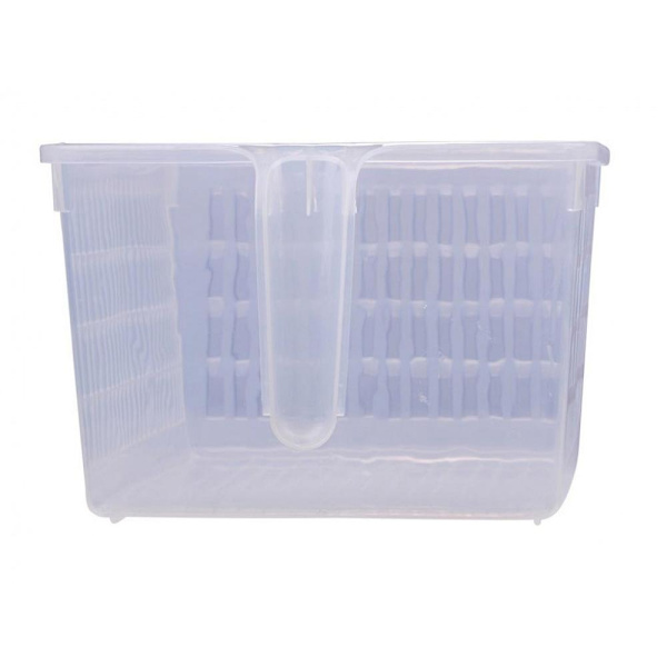 Opbevaringsboks til køleskab, 9,58 l Transparent