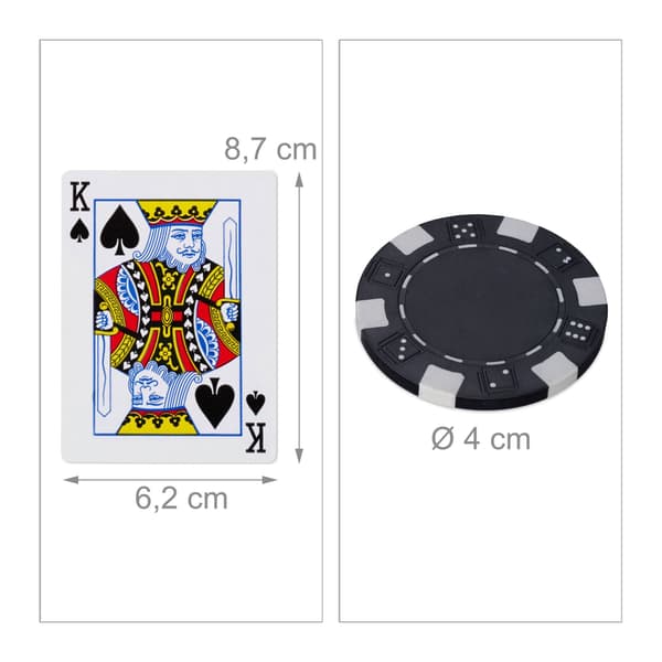 Pokerväska med 300 marker