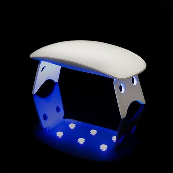 UV/LED Nagellampa Mini - Vit Vit