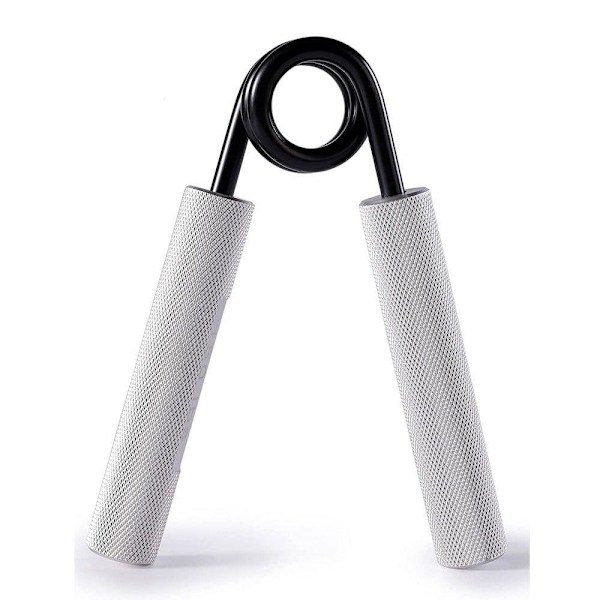 Grip trainer - rustfrit stål - 45 kg Silver