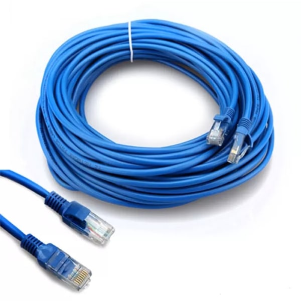 200 cm Cat5e 1000 Mbps Ethernet/netværkskabel - Blå Blue