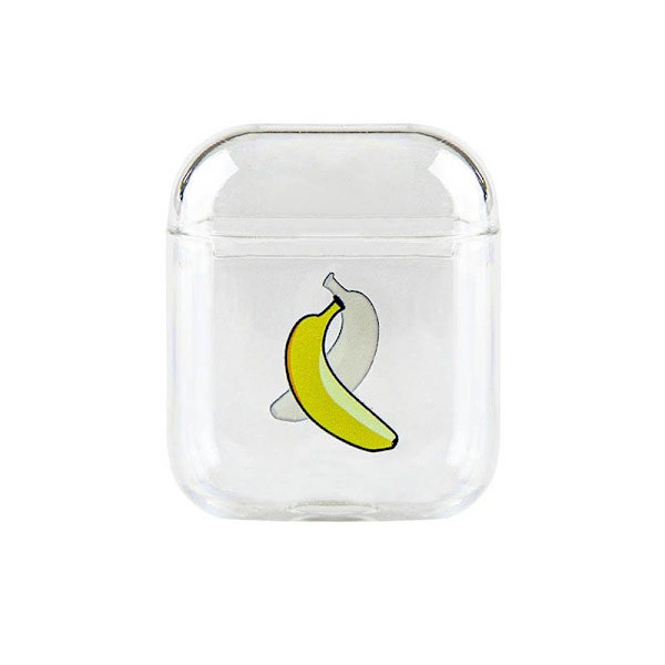 Beskyttelsesetui til AirPods - Banan Transparent