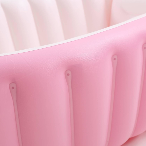 Uppblåsbart Badkar för Baby - Rosa Rosa
