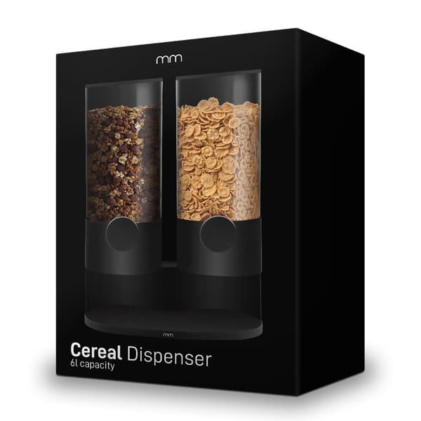 Cornflakesdispenser Svart
