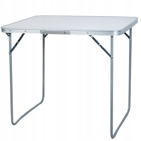 Hopfällbart Campingbord Silver