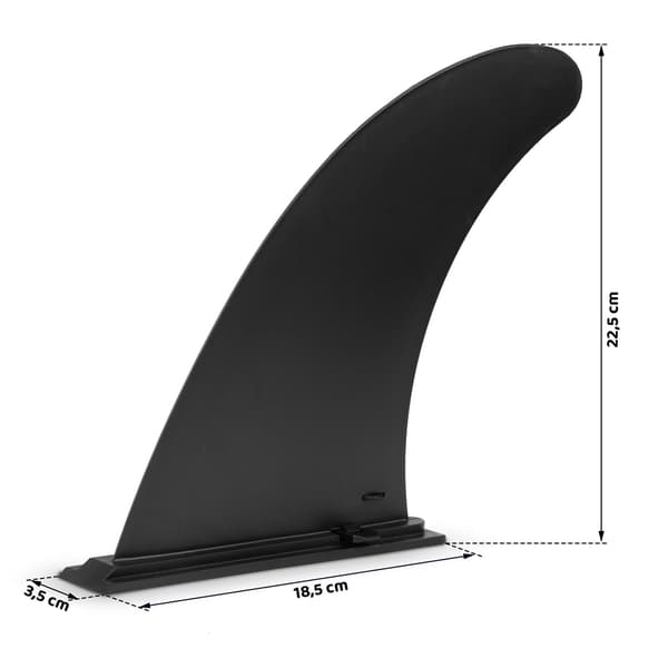 Stabiliseringsfinne til SUP board - Sort
