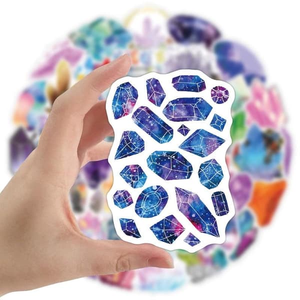 Tarrat - kristallit - 50 kpl Multicolor