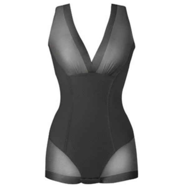 Shapewear Kroppsformande Underkläder, Svart - Storlek L Svart L