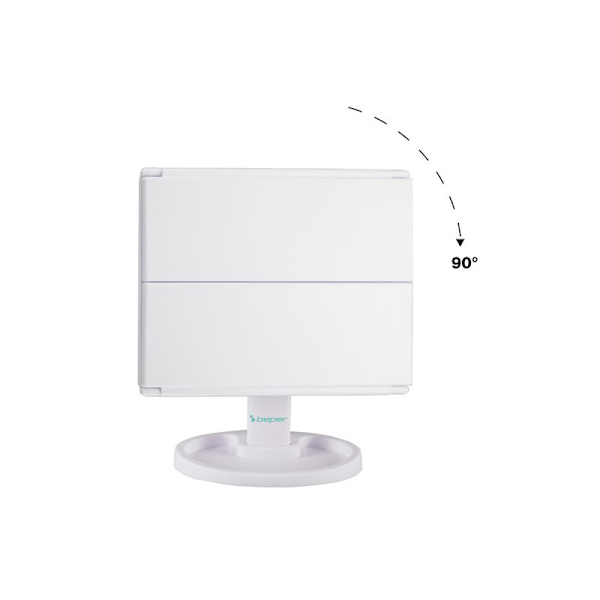Sminkespejl med LED-lys White