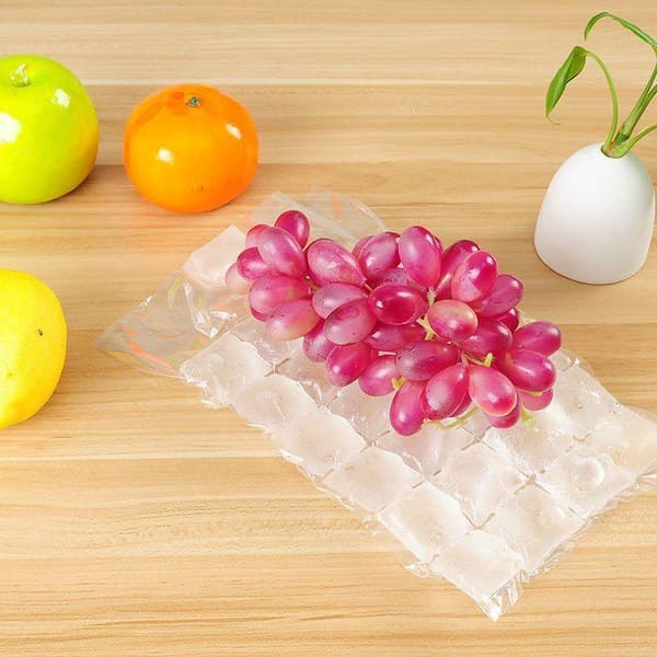 Selvlukkende isterninger - 10 stk Transparent