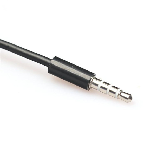 Aux (3.5 mm) kaapeli - Musta Black