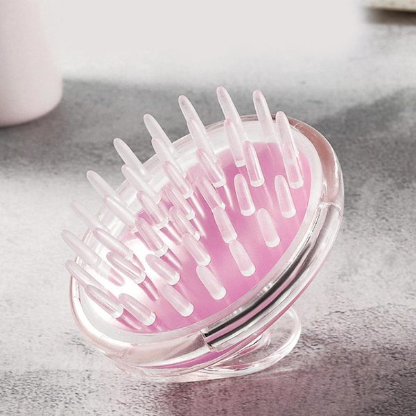 Harja Päänahan Hierontaan - Vaaleanpunainen Pink