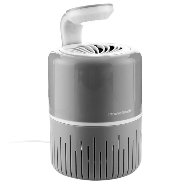 Myggelampe med sugefunktion Grey