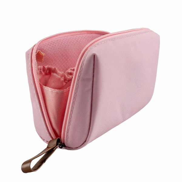 Kompakti meikkilaukku, Vaaleanpunainen Pink