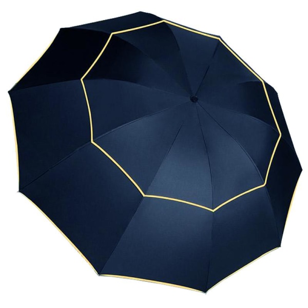 Tuulenpitävä Sateenvarjo, 130 cm - Sininen Blue