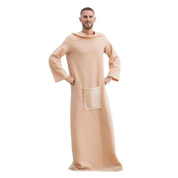 Viltti hihoilla ja taskulla - beige Beige