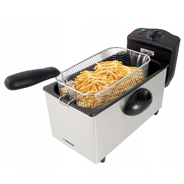 Esperanza - Friteerauskone, 2000 W - 3 L Silver