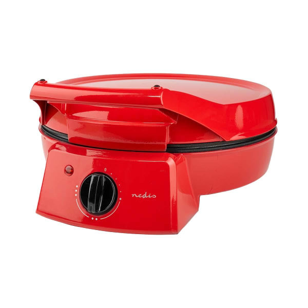 Pizzaovn med justerbar temperatur - 1800 W Red