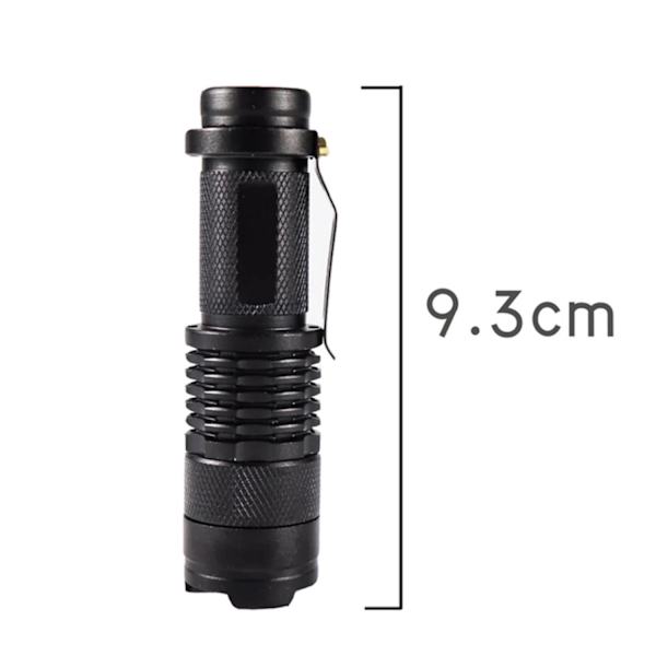 LED-Taskulamppu CREE Ultrafire - Musta Black