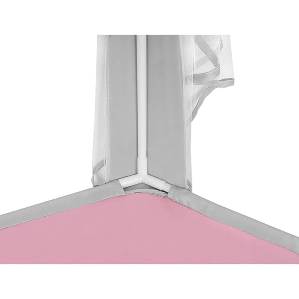 Legetelt til børn i grå og pink Grey