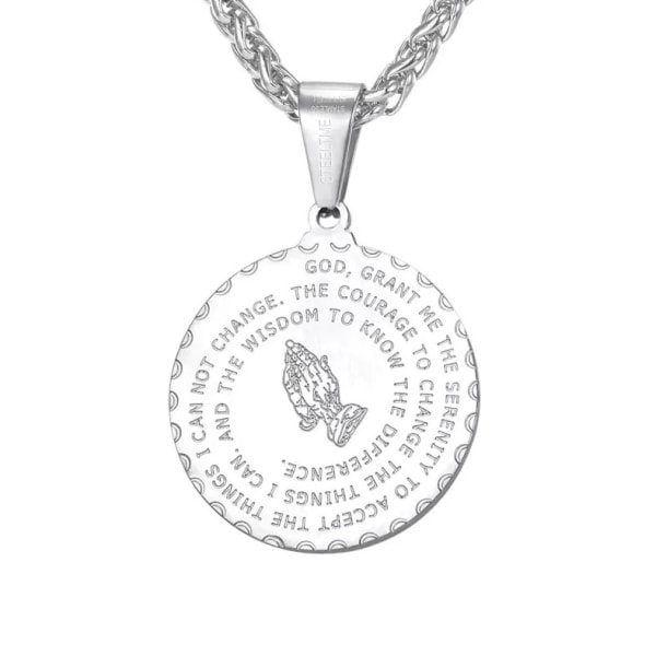 U7 Bønnehalskæde - Sølv Silver