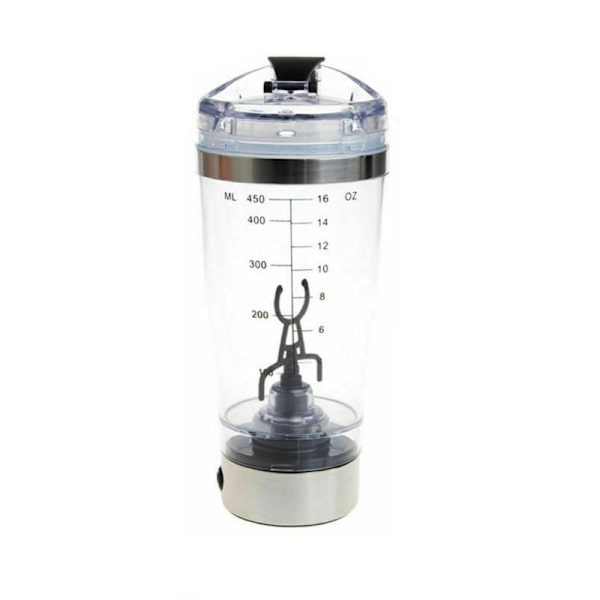 Elektrisk Shaker, 450 ml Transparent