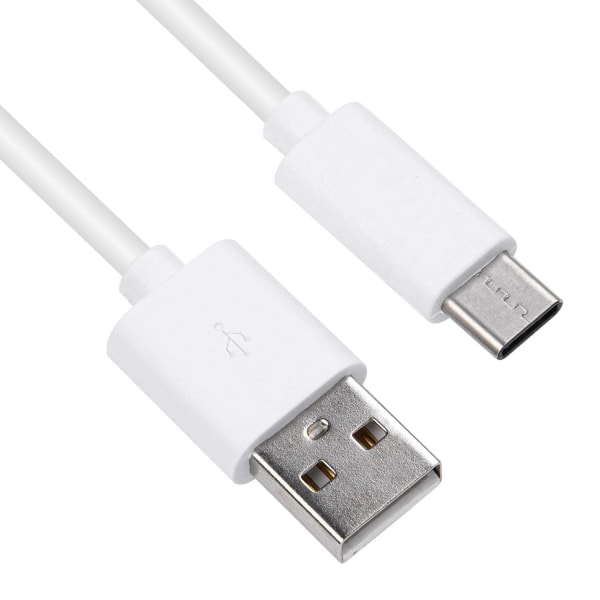 USB 2.0 Typ C - Typ A Kabel 0.8 m Vit