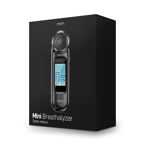 Mini alkometer Black