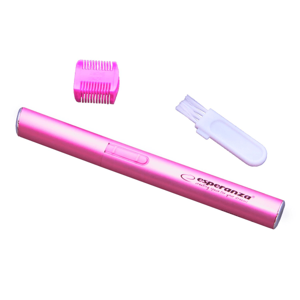 Esperanza - Mini-trimmer til øjenbryn og bikinilinje Pink