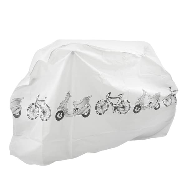 Cykelöverdrag - 200 x 110 x 65 cm Vit
