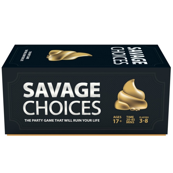 Savage Choices - Juhlapeli (ENG) Multicolor