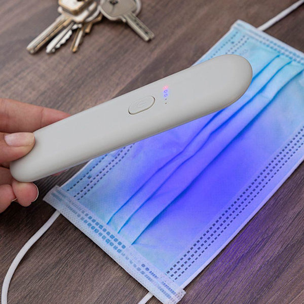 Ladattava Desinfiointilamppu UV-säteilyllä White