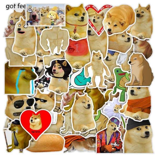 Tarrapakkaus - Doge Multicolor