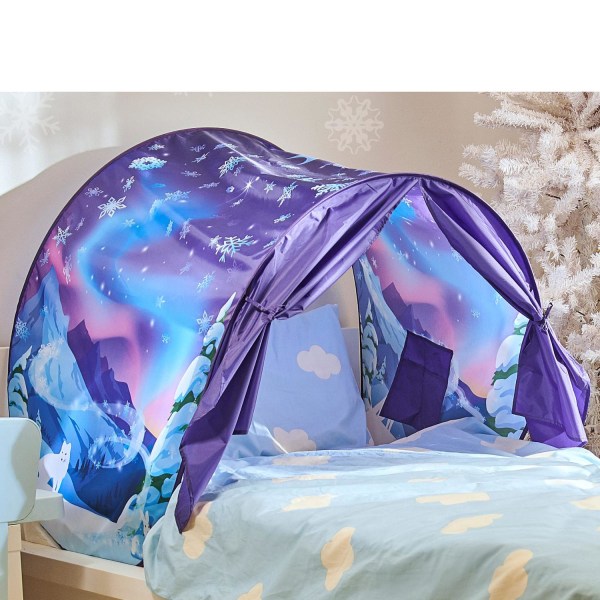 Tält för Säng - Winter Wonderland multifärg