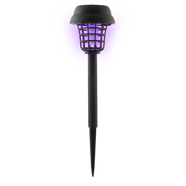 hyttysiä tappava aurinkokennolamppu puutarhaan Black
