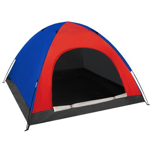 Campingtält för 4 multifärg