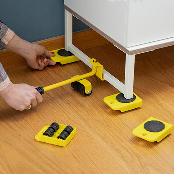 Nostotyökalu 4x Kuljetuslevyllä Yellow