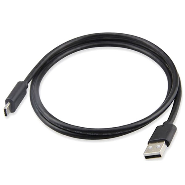 USB til USB-C Kabel - 1.5 m - Sort Black