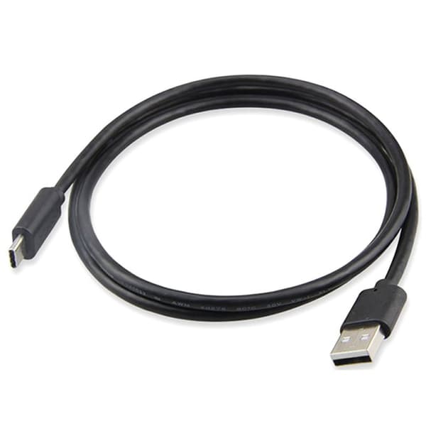 USB - USB-C Kaapeli - 1.5 m - Musta Black