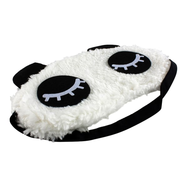 Blundande Panda, Fluffig Sovmask för resor och avslappning multifärg one size
