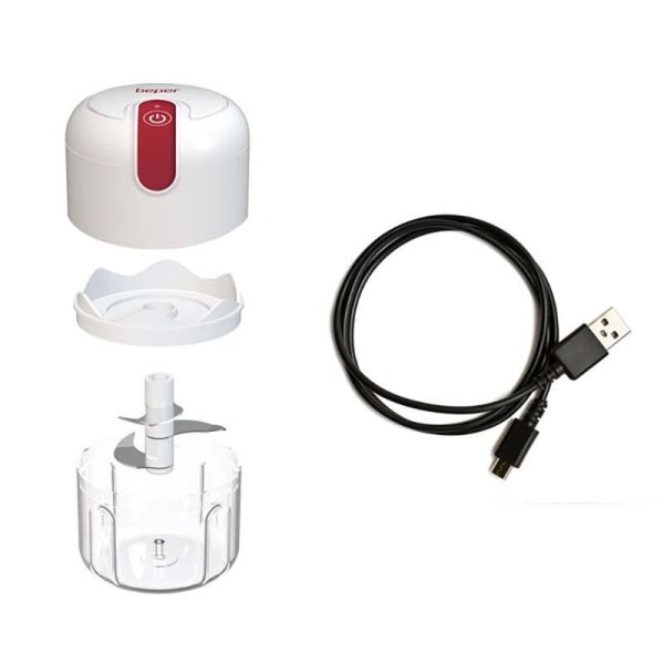 Ladattava minihakkuri - 30 W White