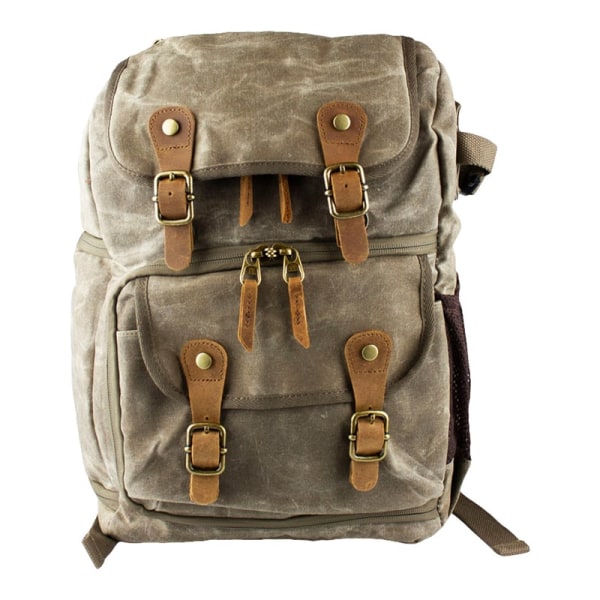 Robust Kamerataske i Vintage Design - Brun Brown