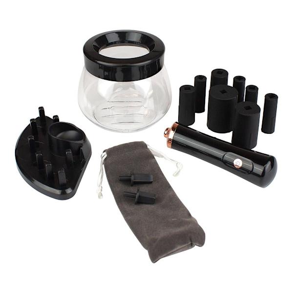 Make-up børsterensere, Sort Black