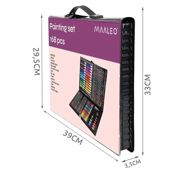 Maalisarja lapsille - 168 osaa Multicolor