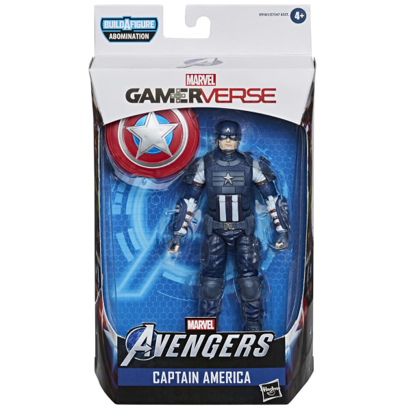 Marvel Gamerverse, Actionfigur - Captain America multifärg