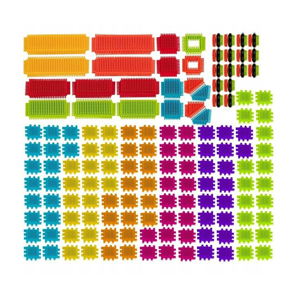 Rakennuspalikat siili - 192 kpl Multicolor