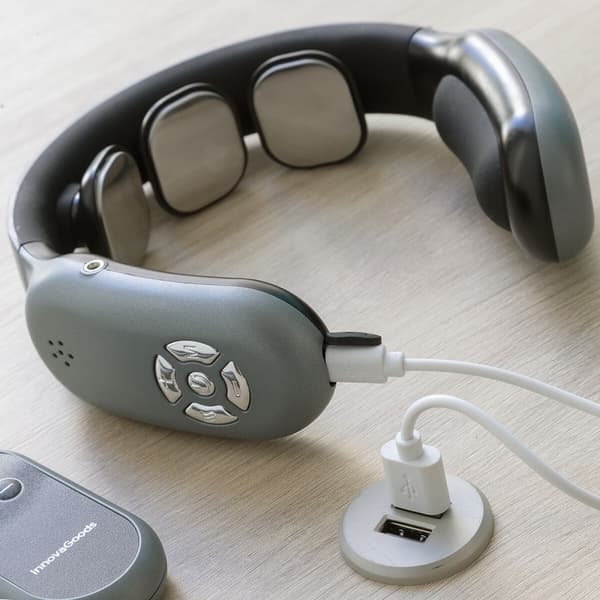 Massageapparat til nakke - genopladeligt Grey