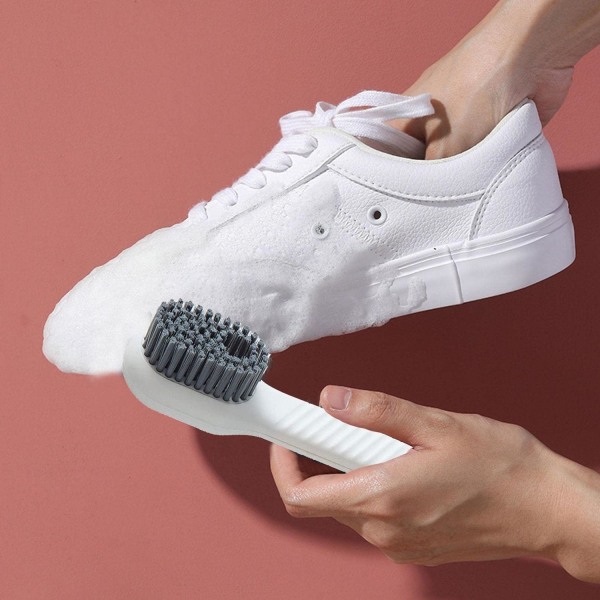 Rengøringsbørste til sko - Indbygget dispenser White