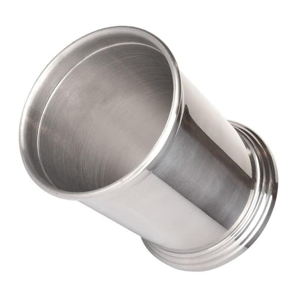 Cocktailglas af rustfrit stål - sølv - 360 ml Silver